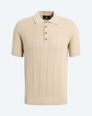 Produktabbildung 4 für Strick-Poloshirt Jacquardstreifen