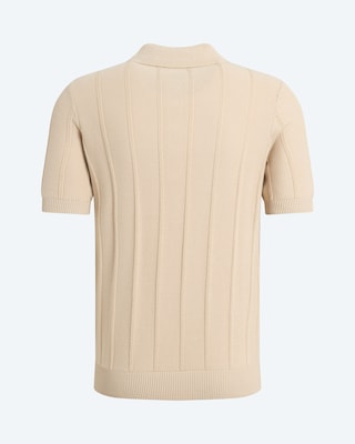 Produktabbildung 5 für Strick-Poloshirt Jacquardstreifen