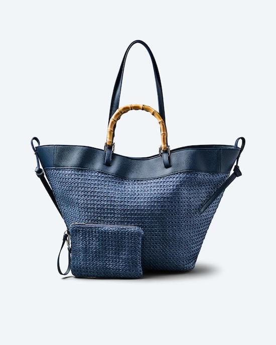 Produktabbildung für Shopper in Strohoptik