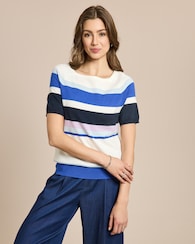 Produktabbildung für Pullover mit Karree-Ausschnitt