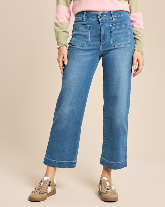 Produktabbildung für Jeans 7/8 aufgesetzte Taschen