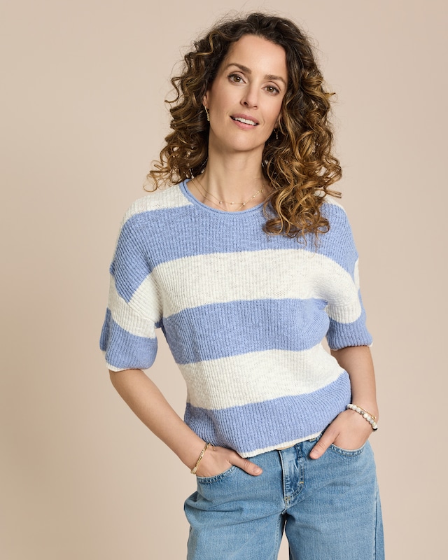 Pullover Blockstreifen
