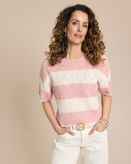 Produktabbildung für Pullover Blockstreifen