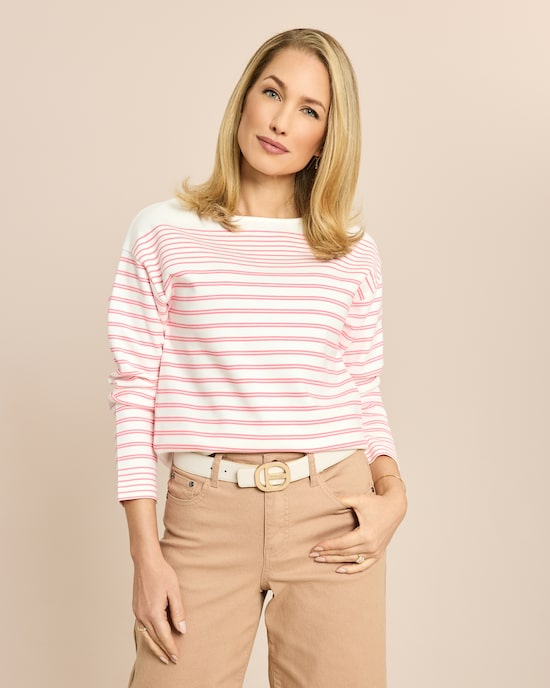 Produktabbildung für Pullover Streifenverlauf