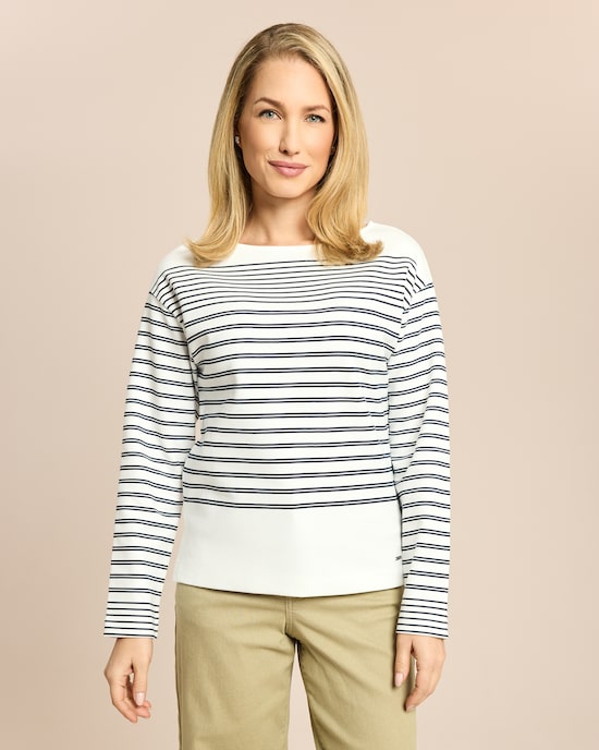 Produktabbildung für Pullover Streifenverlauf