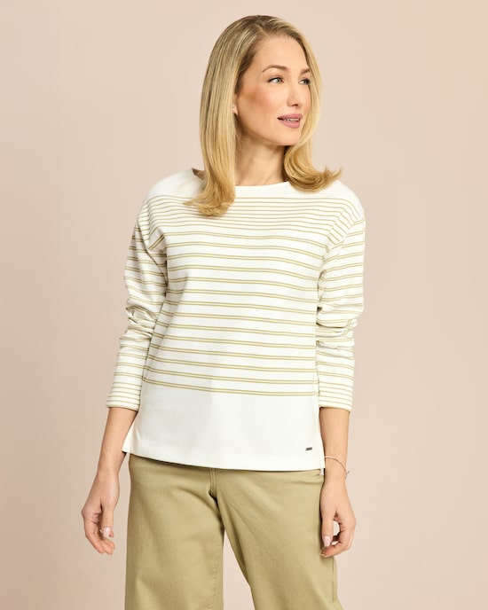 Produktabbildung für Pullover Streifenverlauf