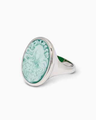 Produktabbildung 3 für Ring mit Achat-Kamee