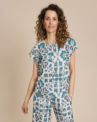 Produktabbildung für Slinky Knit Bluse bedruckt