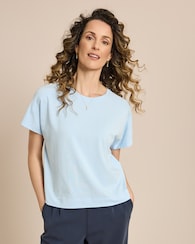 Produktabbildung für Boxy Shirt mit Schlitzen