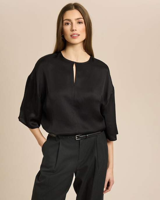 Produktabbildung für Webshirt aus Satin