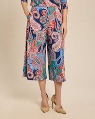 Produktabbildung für Hosenrock mit Paisley-Druck