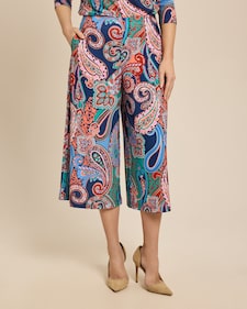 Produktabbildung für Hosenrock mit Paisley-Druck