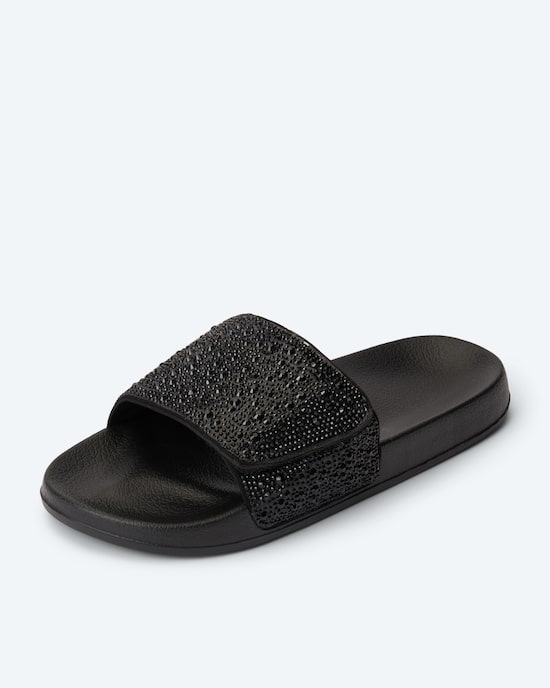 Produktabbildung für Pantolette mit Strass