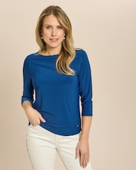 Produktabbildung für Shirt mit U-Bootausschnitt