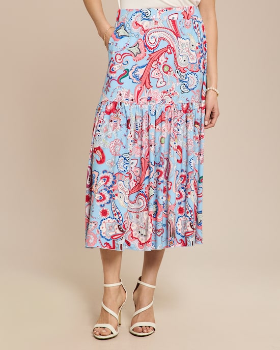 Produktabbildung für Rock mit Paisleydruck