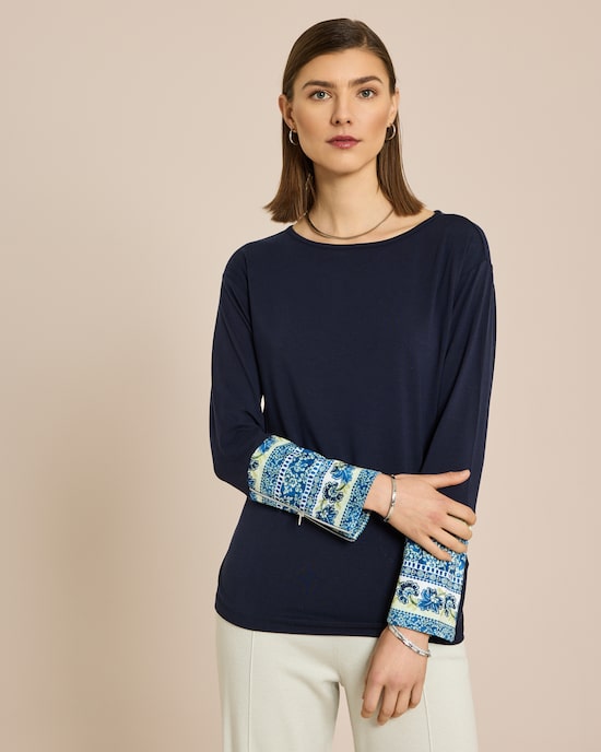 Produktabbildung für SoftShine Jersey Shirt mit Detail