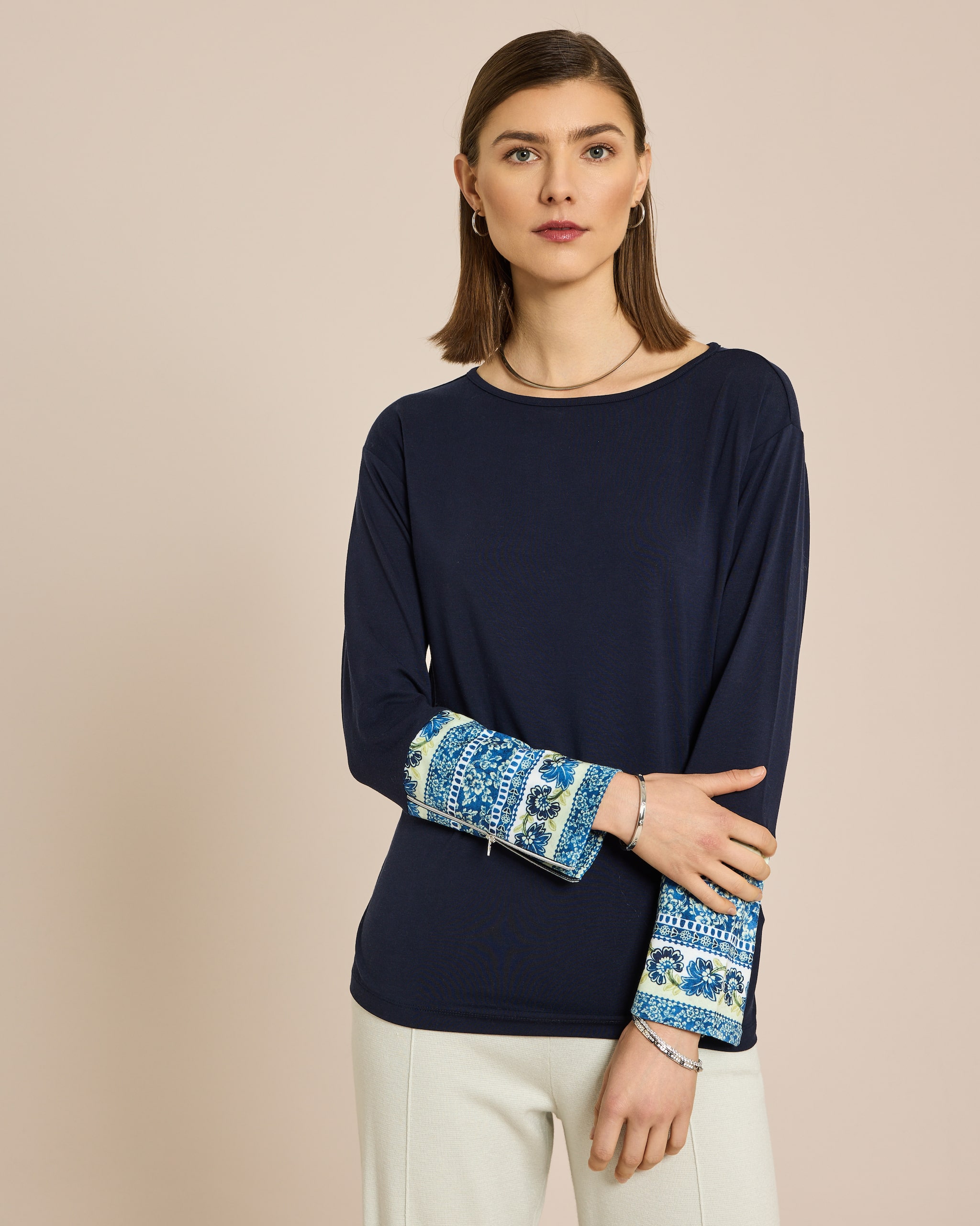 Produktabbildung für SoftShine Jersey Shirt mit Detail