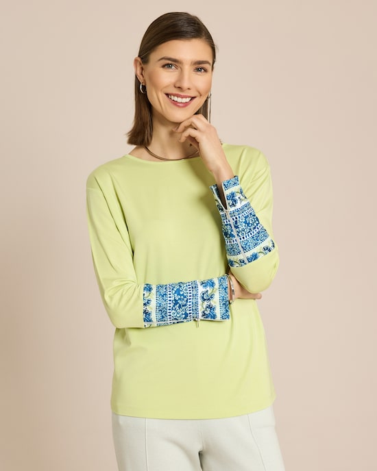 Produktabbildung für SoftShine Jersey Shirt mit Detail