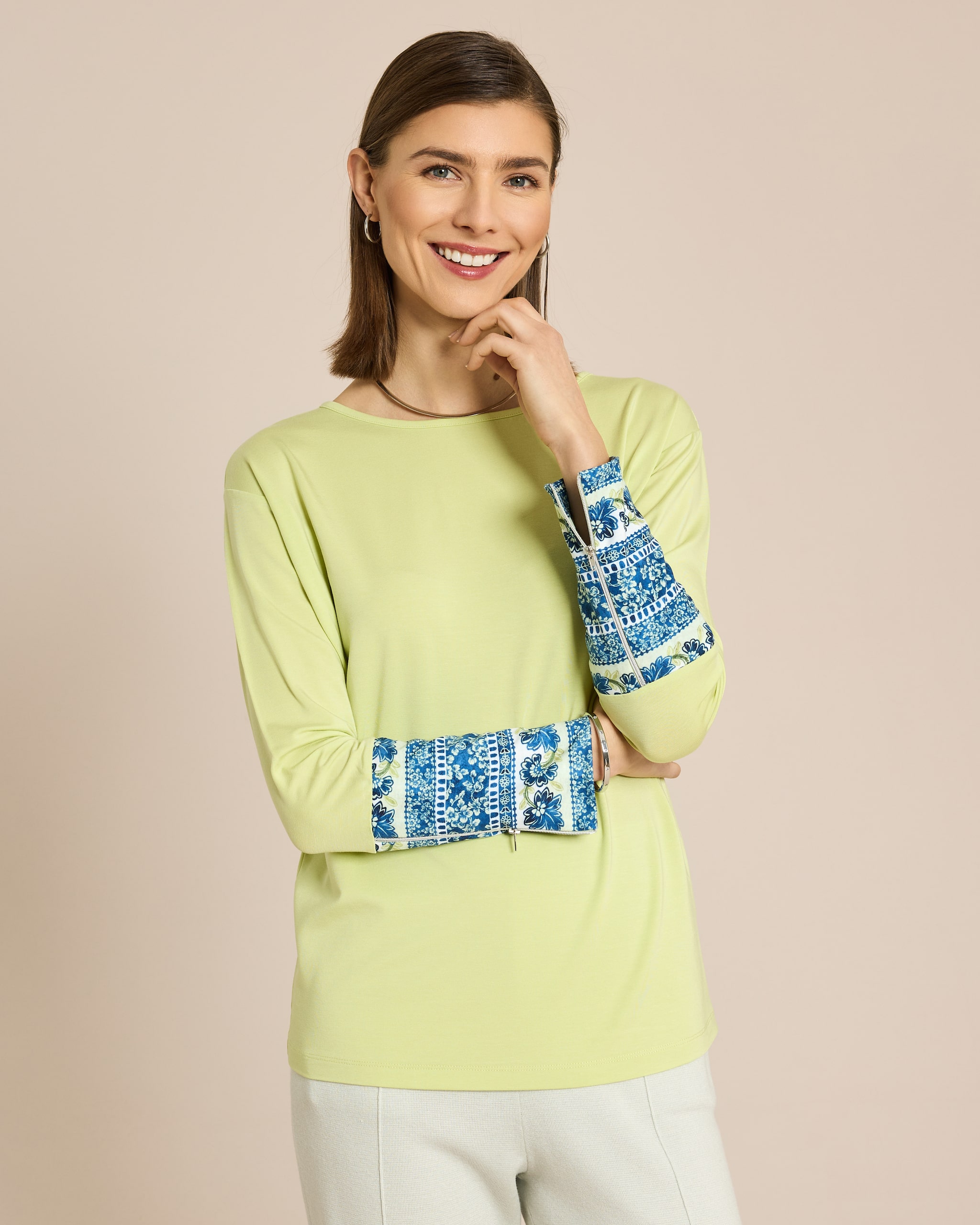 Produktabbildung für SoftShine Jersey Shirt mit Detail