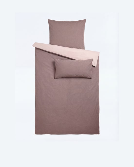 Produktabbildung für Piqué-Jersey-Wendebettwäsche, 3tlg.