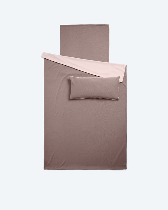 Produktabbildung für Piqué-Jersey-Wendebettwäsche, 3tlg.