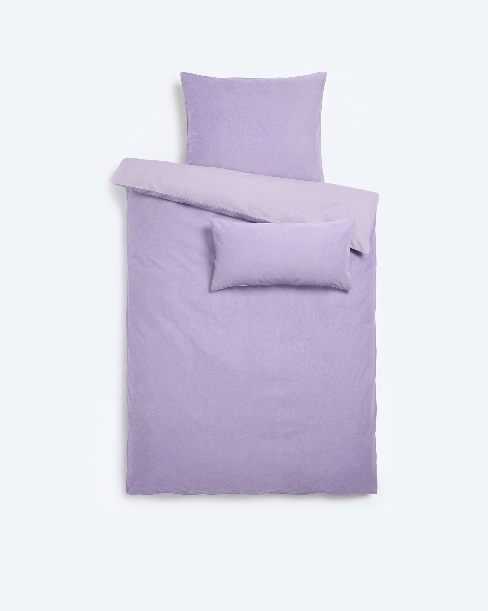 Produktabbildung für Piqué-Jersey-Wendebettwäsche, 3tlg.
