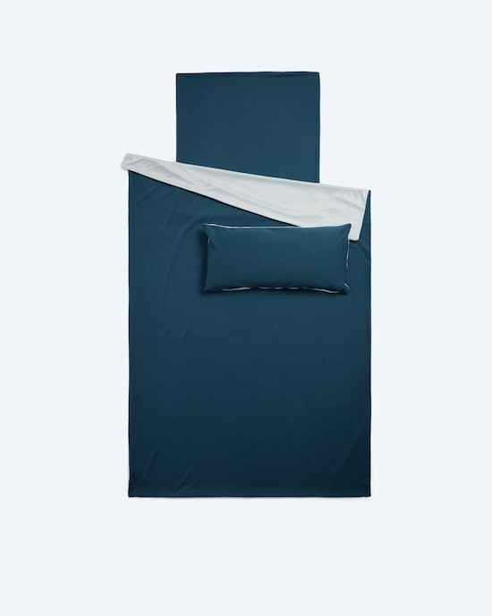 Produktabbildung für Piqué-Jersey-Wendebettwäsche, 3tlg.