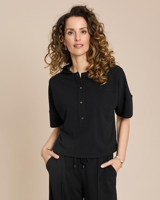 Produktabbildung für Hoodie-Shirt Techno Stretch