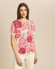 Produktabbildung für Pullover Blätterdruck