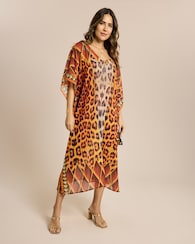 Produktabbildung für Tunika mit Leodruck und Glitzersteinchen