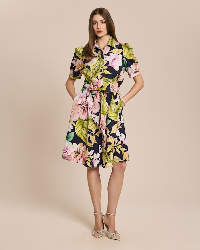 Kleid mit Ballonarm