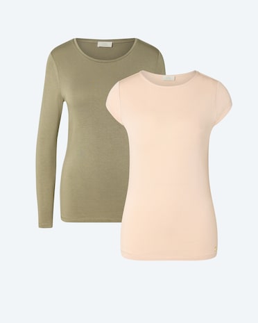 Produktabbildung für Doppelpack Shirt in softer Qualität