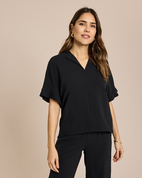 Produktabbildung für Blusenshirt aus Sommercrepe