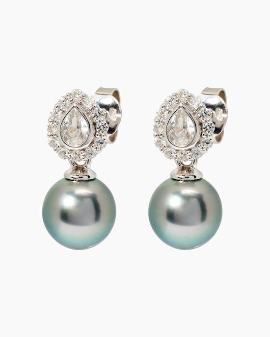 Produktabbildung für Ohrhänger mit Tahitizuchtperle