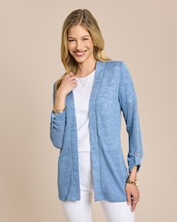 Produktabbildung für Longcardigan Feinstrick mit Metallic
