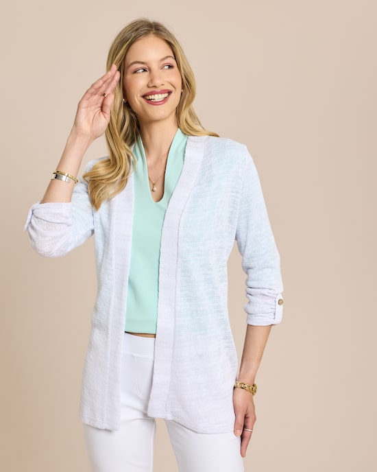 Produktabbildung für Longcardigan Feinstrick mit Metallic