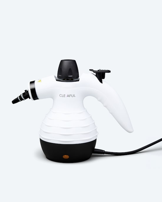 Produktabbildung für Handdampfreiniger mit Zubehör