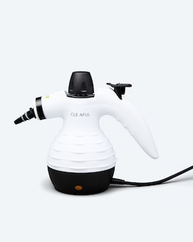 Produktabbildung für Handdampfreiniger mit Zubehör