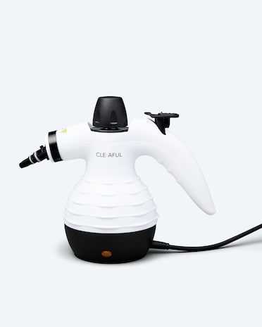 Produktabbildung für Handdampfreiniger mit Zubehör