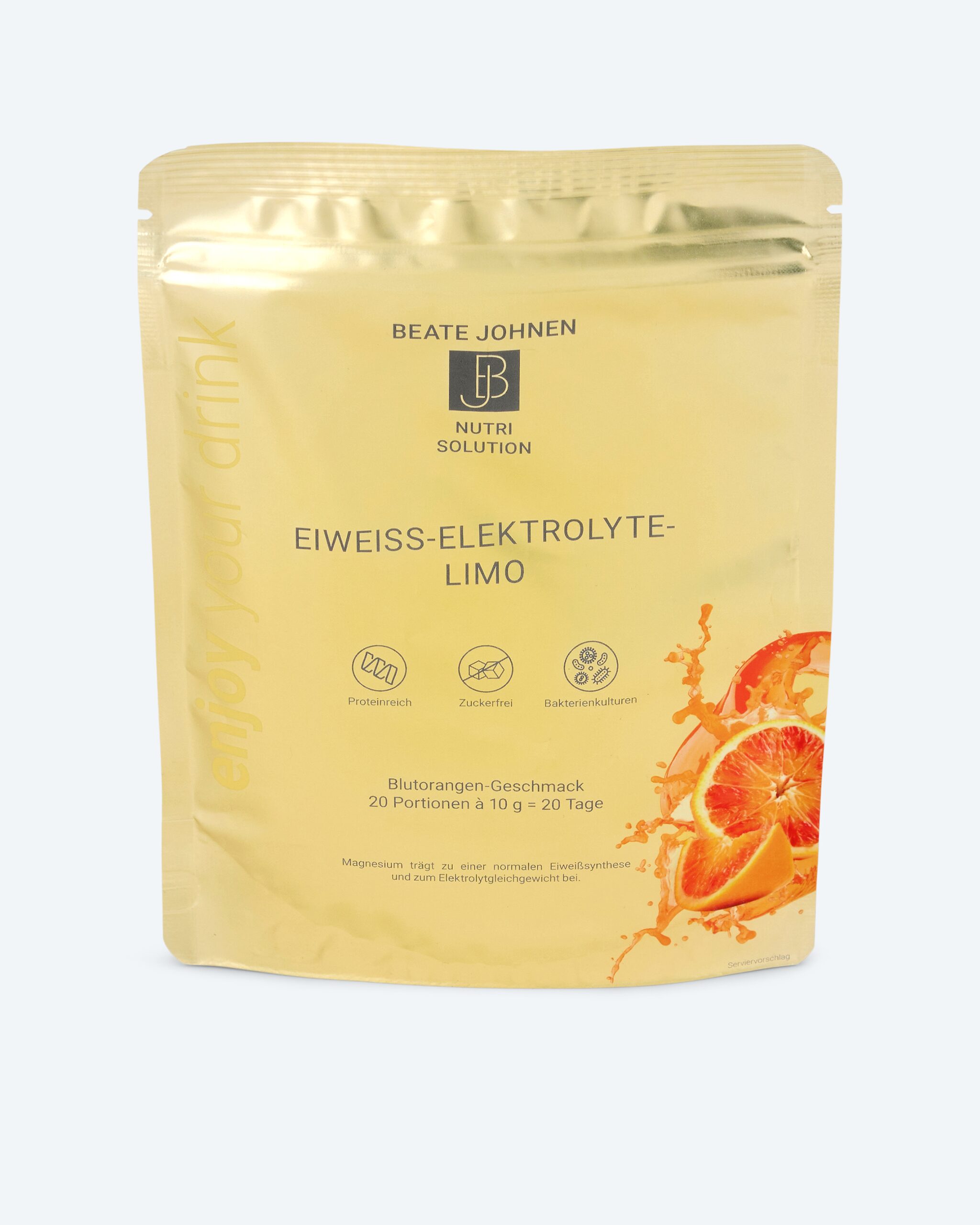 Produktabbildung für Eiweiß-Elektrolyte-Limo, 200 g