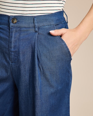Produktabbildung 5 für Stretch Bermuda im Denim Look