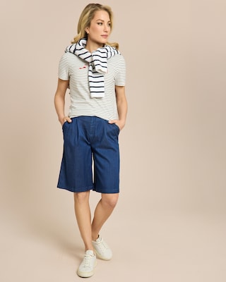 Produktabbildung 3 für Stretch Bermuda im Denim Look