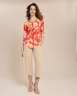 Produktabbildung 3 für Shirt mit Blumendruck