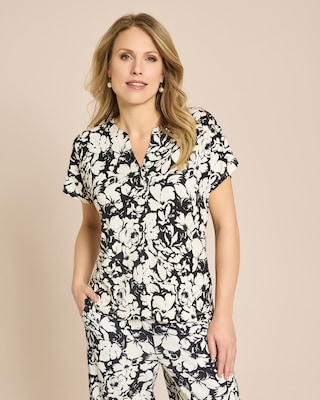 Produktabbildung 1 für Blusenshirt mit Knopfleiste