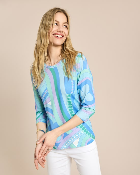 Produktabbildung für Shirt Basic 3/4-Arm