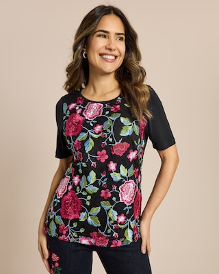 Produktabbildung 1 für Shirt mit Stickerei