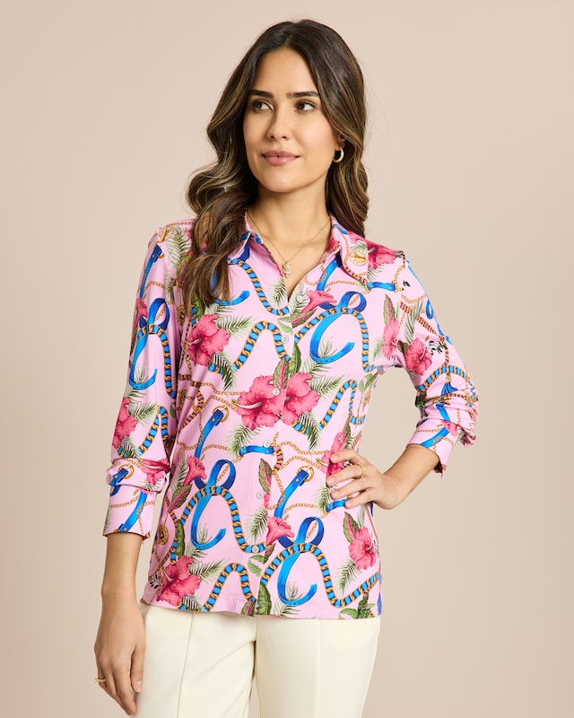 Shirtbluse Druckmix