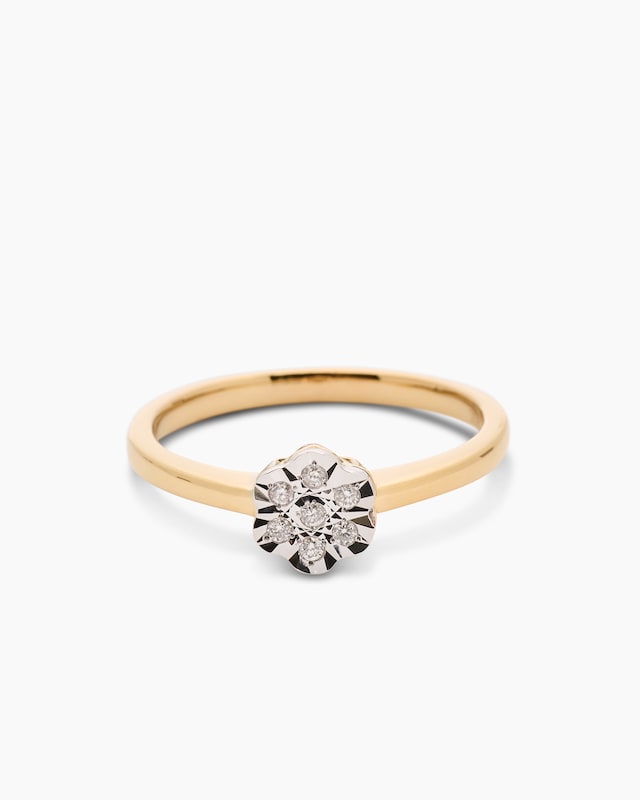 Brillantring 0,06 ct