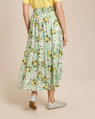 Produktabbildung 4 für Rock mit Früchte Print