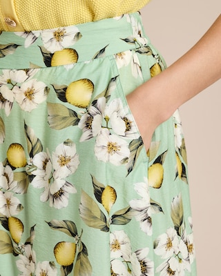 Produktabbildung 5 für Rock mit Früchte Print